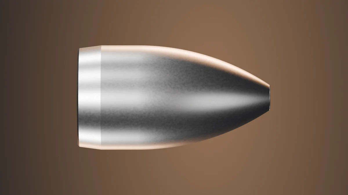 Side-profile rendering showing the 7 degree tapered base