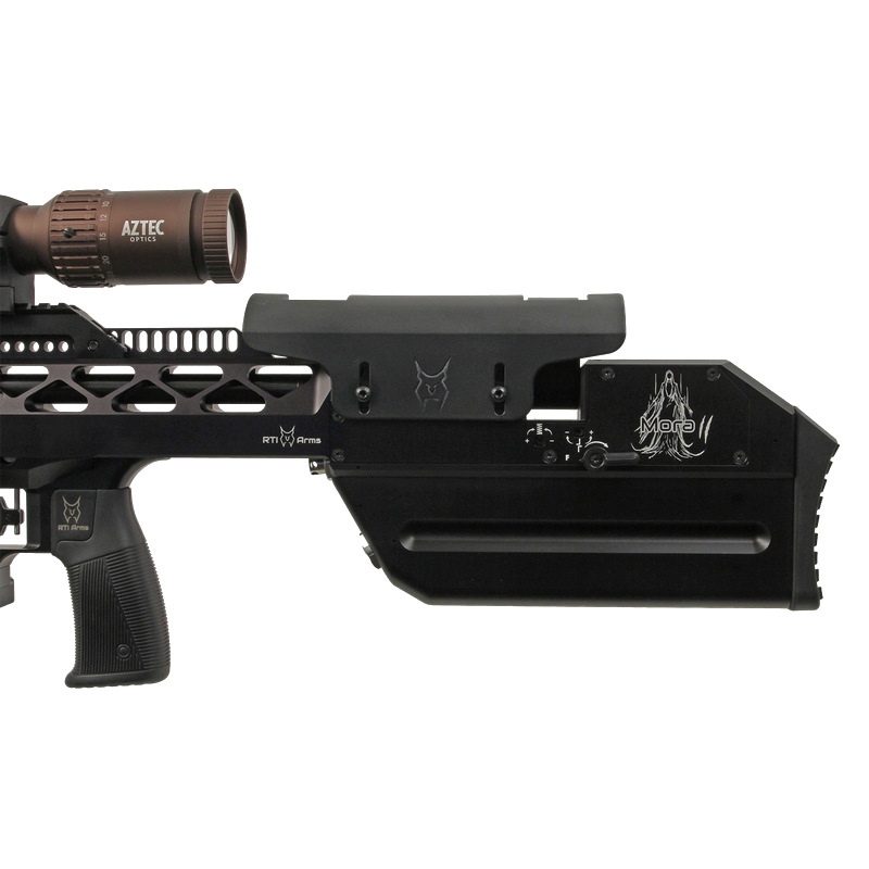 RTI Mora receiver and Aztec Optics scope detail